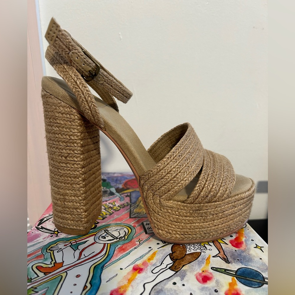 Jeffrey Campbell Yawl Super High Platform Sandal - Picture 4 of 8